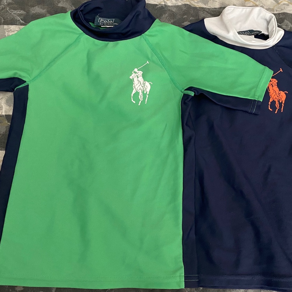 2 Boys Polo by Ralph Lauren Rash-guards
